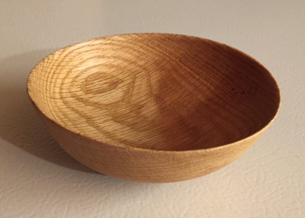 Oak bowl