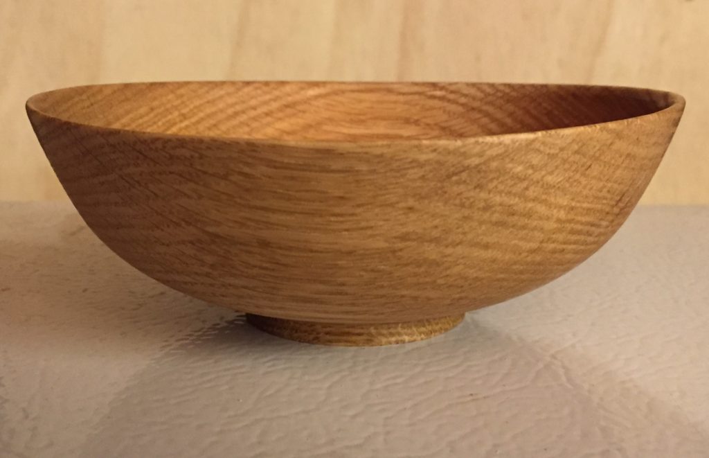 Oak bowl