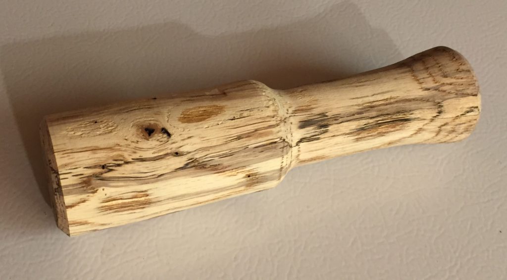 Spalted maple mallet